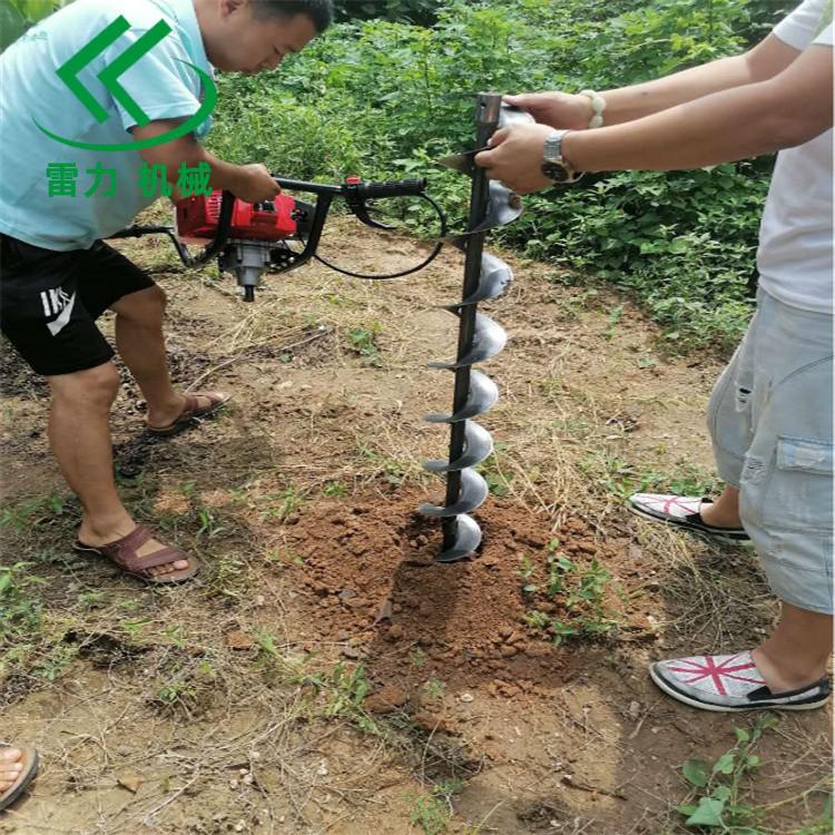 手扶植树挖坑机种树耗油省噪音低